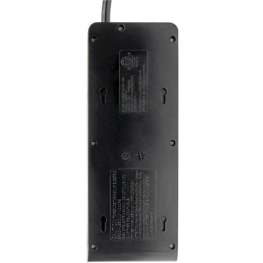 Tripp Lite 6-Outlet Surge Protector With 4 Usb Ports (4.2A Shared) - 6 Ft. Cord, 900 Joules, Black