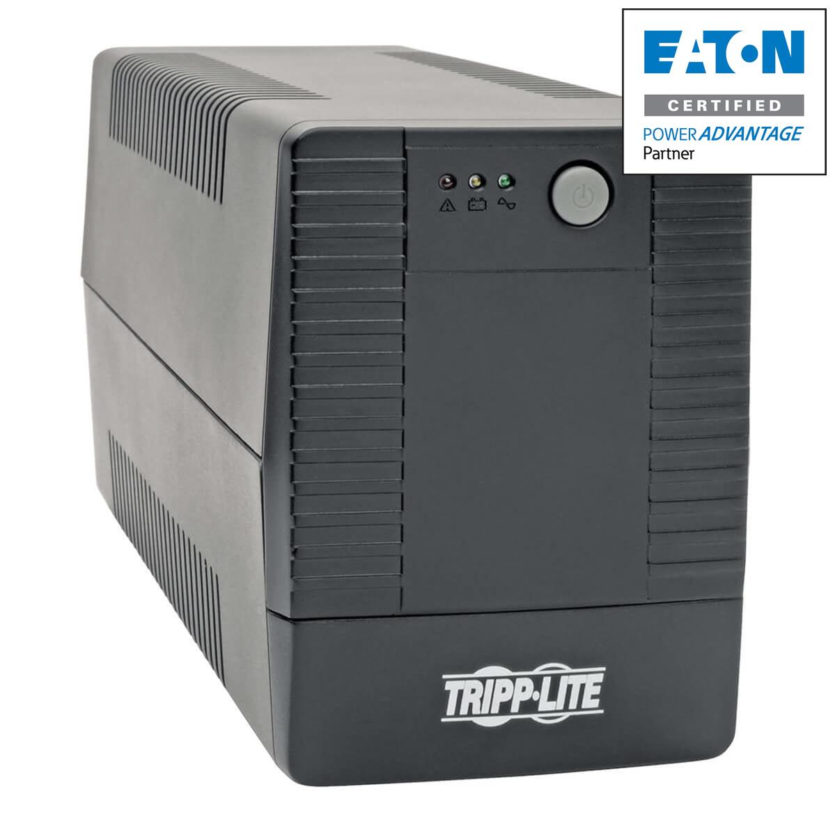 Tripp Lite 600Va 360W Line-Interactive Ups - 6 Nema 5-15R Outlets, Avr, 120V, 50/60 Hz, Usb, Desktop
