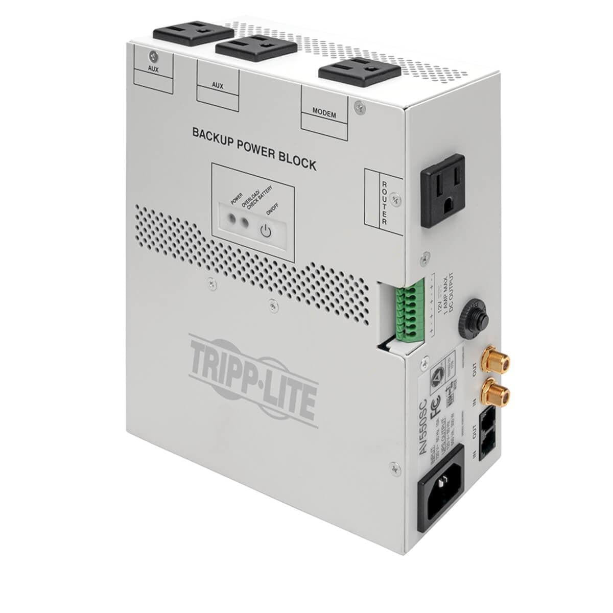 Tripp Lite Av550Sc Uninterruptible Power Supply (Ups) 0.55 Kva 300 W