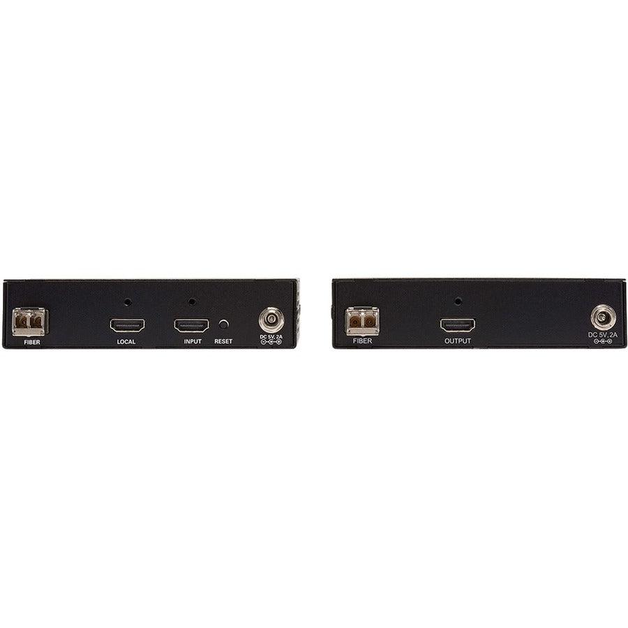 Tripp Lite B127F-1A1-Mm-Hh Hdmi Over Fiber Extender Kit, Transmitter/Receiver, 4K 60 Hz, 4:4:4, Rs-232, Ir, Multimode Lc, 985 Ft. (300 M), Taa