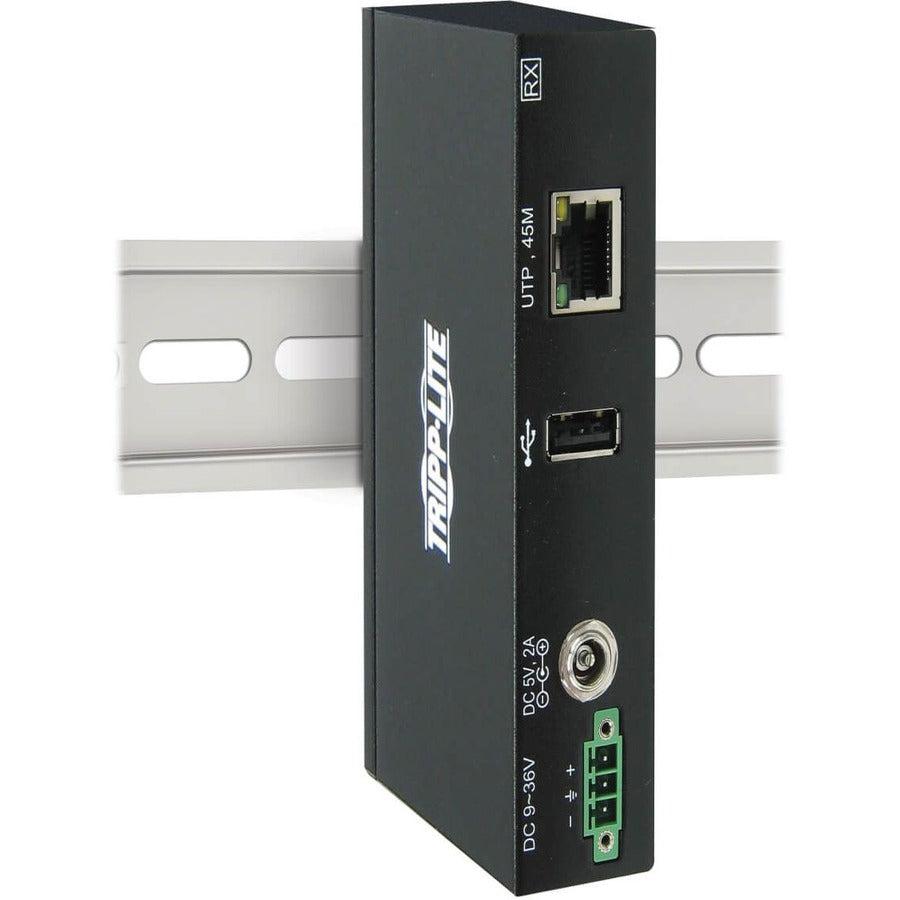 Tripp Lite B203-101-Ind 1-Port Industrial Usb Over Cat6 Extender, Esd Protection, Poc - Usb 2.0, Mountable, 150 Ft. (45.72 M), Taa