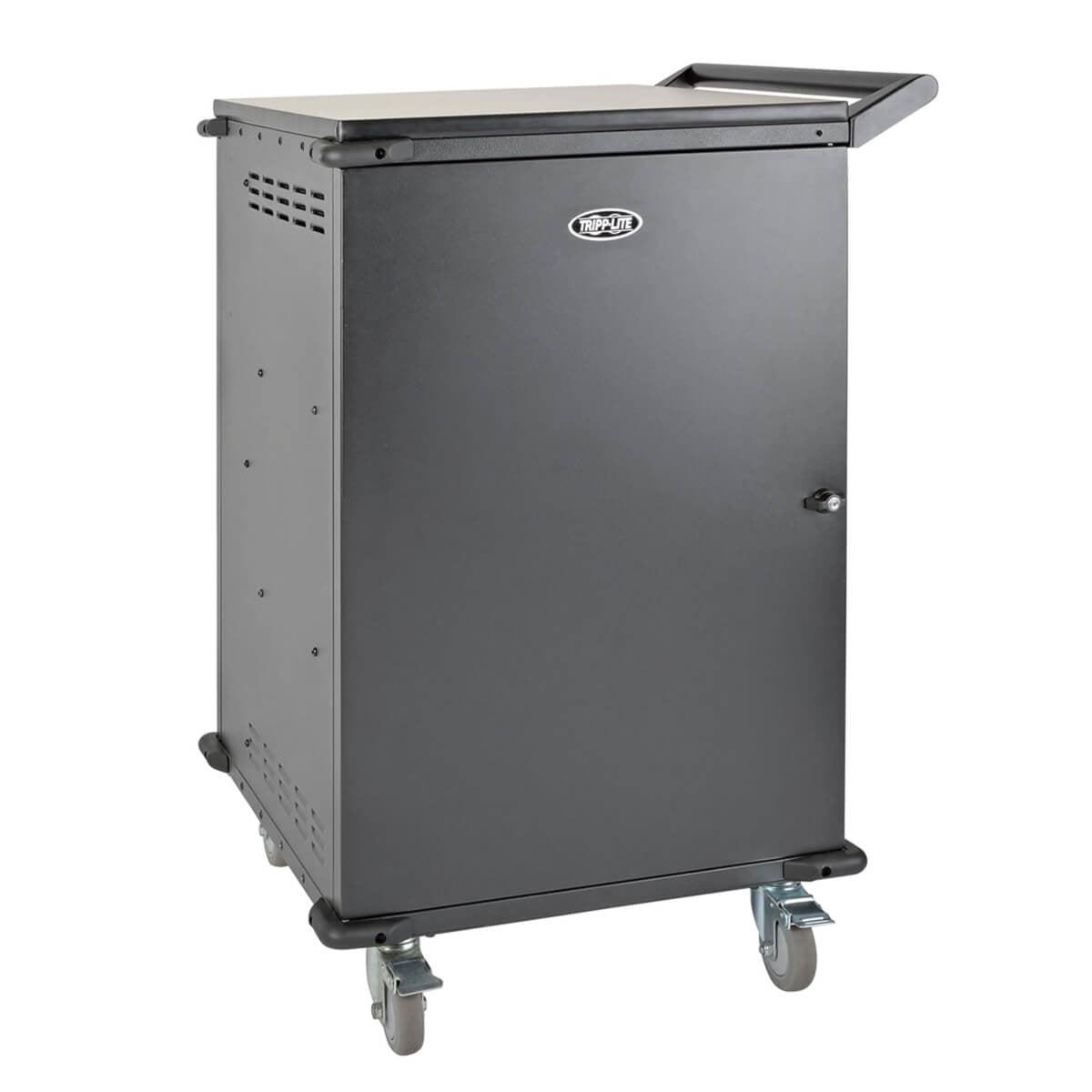 Tripp Lite Cscxb36Ac Multi-Device Charging Cart, 36 Ac Outlets, Chromebooks And Laptops, 230V, Bs 1363, Black