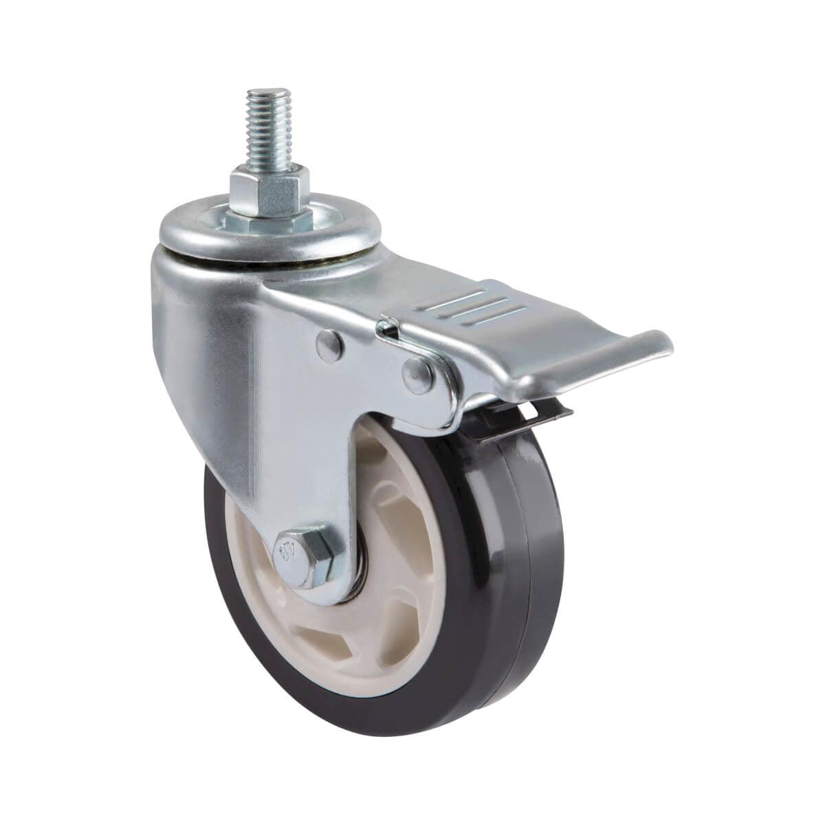 Tripp Lite Dmccaster Locking Caster Kit For Rolling Tv/Monitor Carts - Heavy Duty, Swivel, 4 In. Diameter, 4 Casters