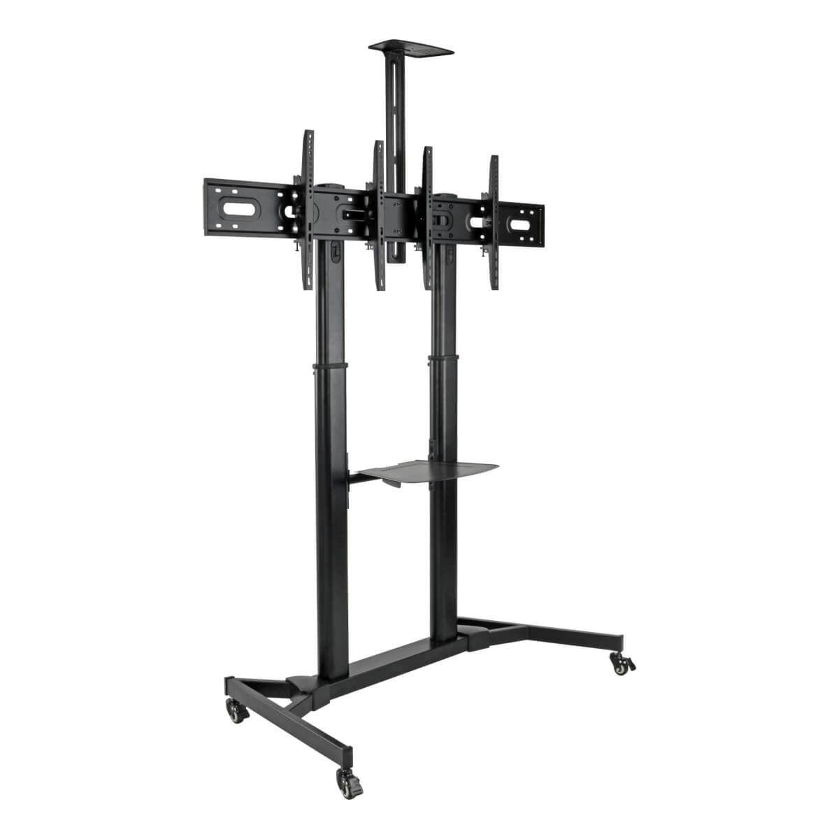 Tripp Lite Dmcsd3545M Rolling Dual-Screen Tv/Monitor Cart - For Two 35" To 45" Tvs And Monitors, Side-By-Side Mounting