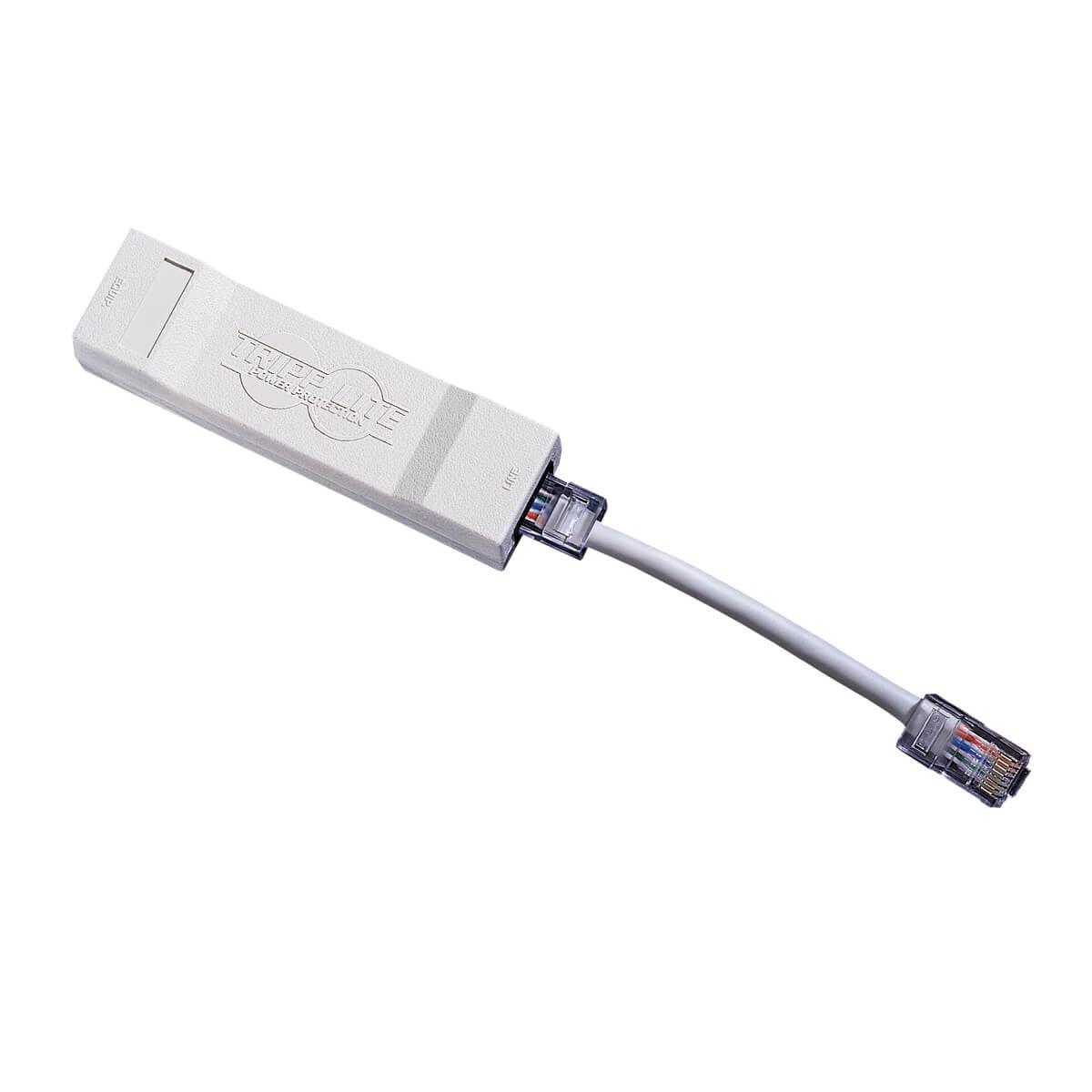 Tripp Lite Dsut1Csu Datashield In-Line Surge Protector For Network And Digital/Leased Lines, T-1, Isdn, 1-Set Rj11/45/48