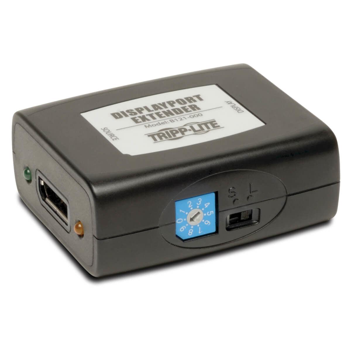 Tripp Lite Displayport Extender Equalizer, Repeater For Video & Audio 1920 X 1200 At 60Hz / 1080P (Displayport F/F), Up To 45.72 M (150-Ft.)