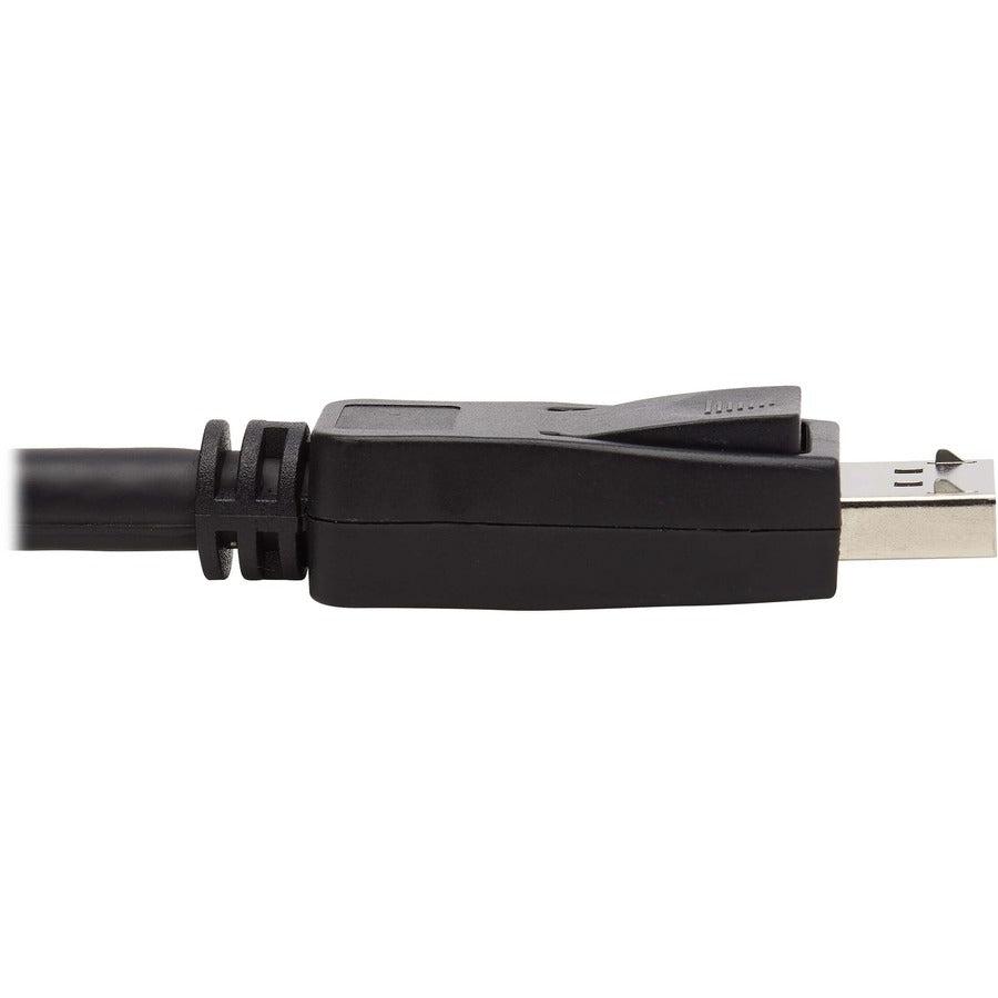 Tripp Lite Displayport Kvm Cable Kit - Dp, Usb, 3.5 Mm Audio (3Xm/3Xm) + Usb (M/M), 4K, 4:4:4, 6 Ft. (1.83 M), Black
