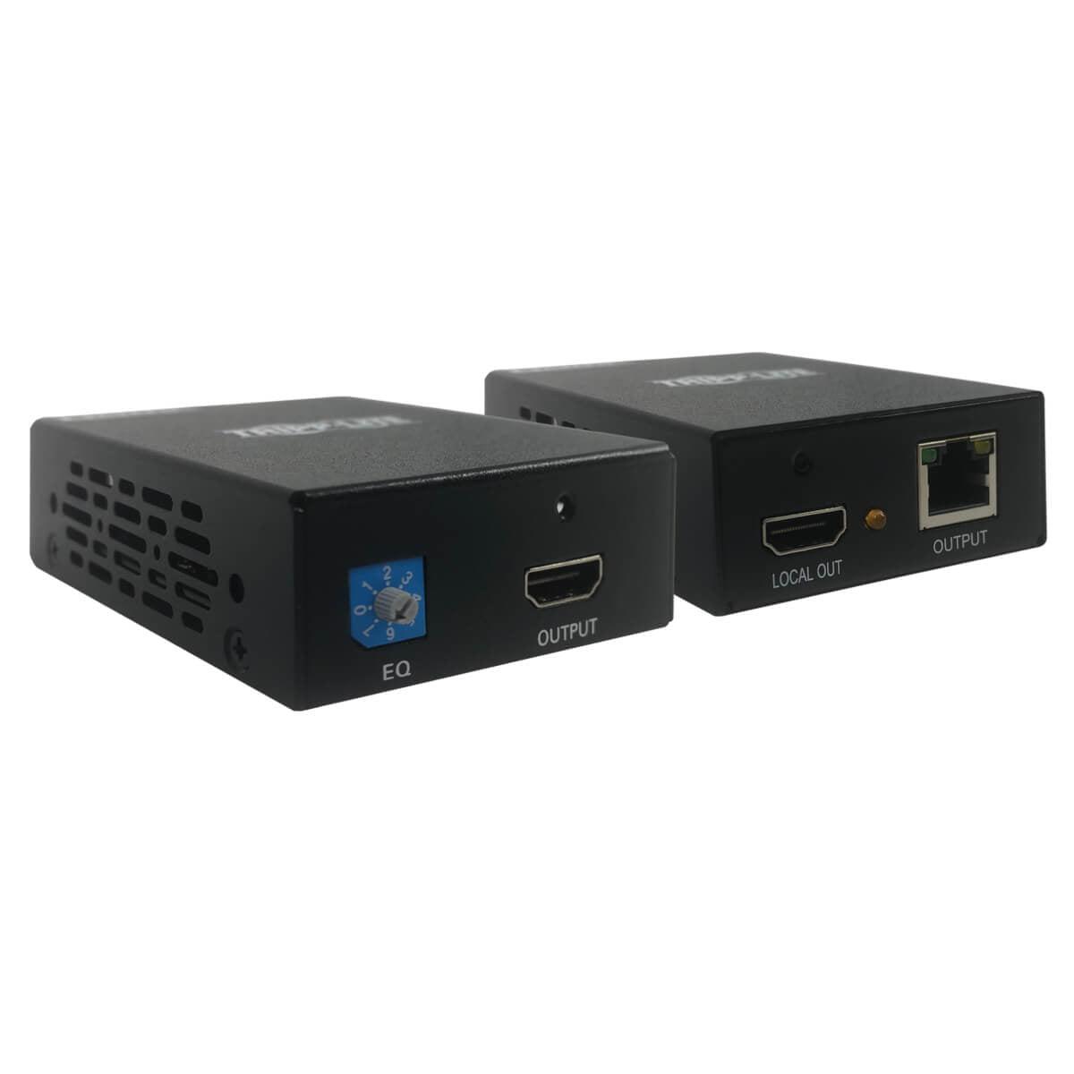 Tripp Lite Hdmi Over Cat5 Active Extender Kit, Power Over Cable, Box-Style Transmitter/Receiver Audio/Video, 1080P, Up To 125 Ft.