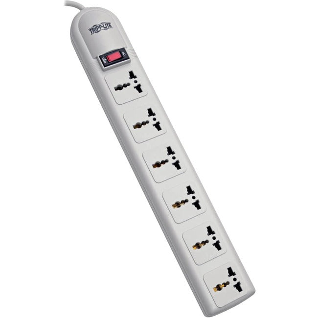 Tripp Lite Intl Surge 6 Universal Outlets/Cee Plug 230V 750 Joules