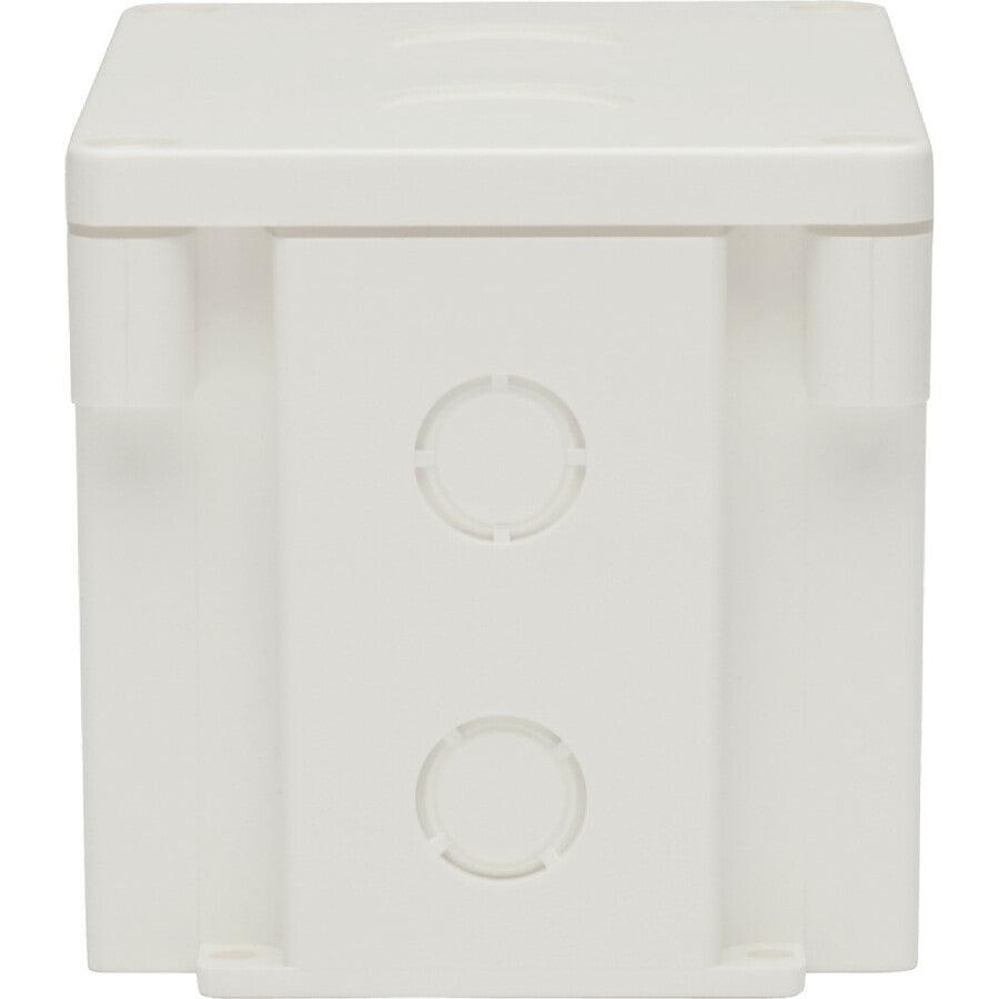 Tripp Lite N206-Sb01-Ind Waterproof Electrical Junction Box - Surface Mount, Industrial, Single Gang, Ip68, Taa, 2 Cutouts