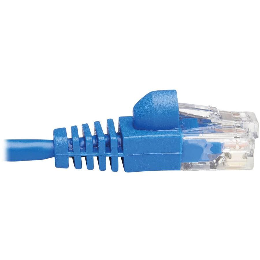 Tripp Lite N261-S10-Bl Cat6A 10G Snagless Molded Slim Utp Ethernet Cable (Rj45 M/M), Blue, 10 Ft. (3.05 M)