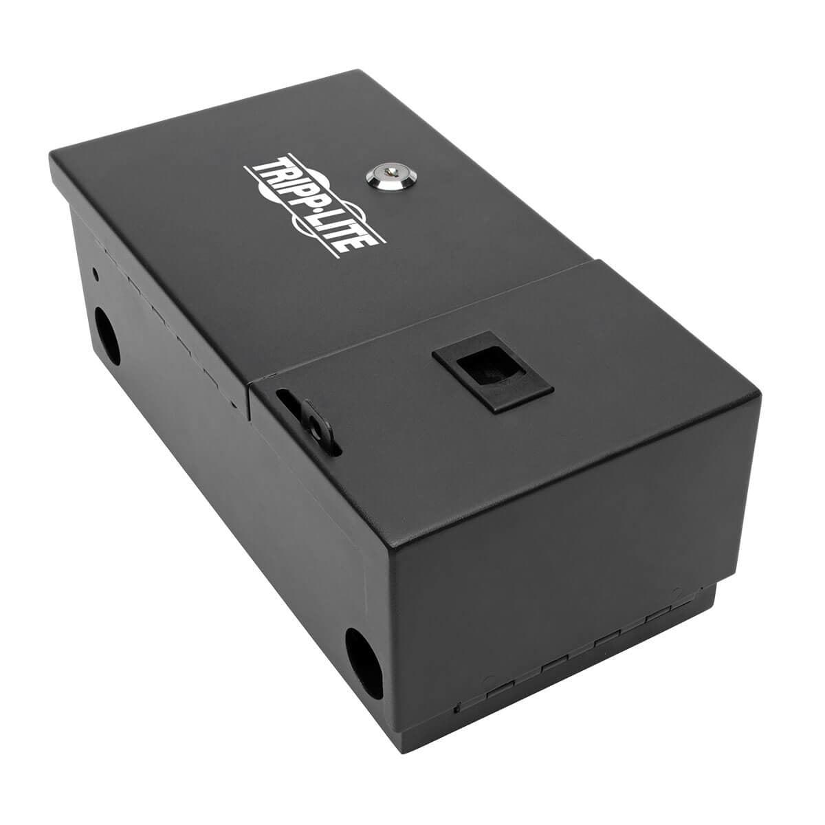 Tripp Lite N492-Wm2-Bk Wall-Mount Fiber Optic Distribution Enclosure, 2-Panel Capacity