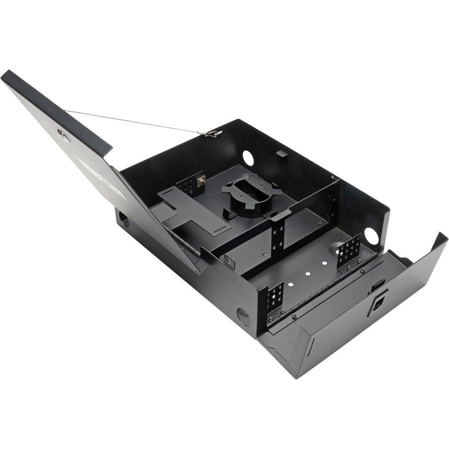 Tripp Lite N492-Wm4-Bk Wall-Mount Fiber Optic Distribution Enclosure, 4-Panel Capacity