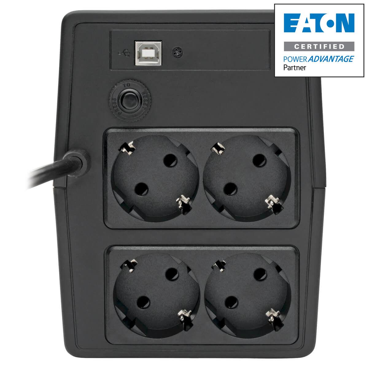 Tripp Lite Omnivsx850D 850Va 480W Line-Interactive Ups With 4 Schuko Cee 7/7 Outlets - Avr, 230V, 1.5 M Cord, Lcd, Usb, Tower