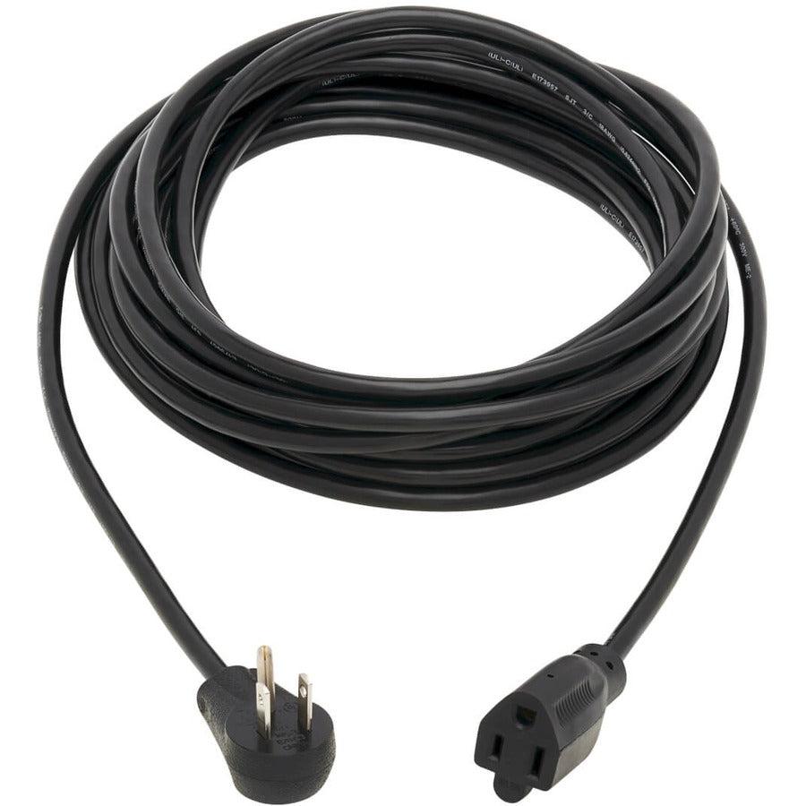 Tripp Lite P022-025-15D Power Cable Black 7.6 M Nema 5-15P Nema 5-15R