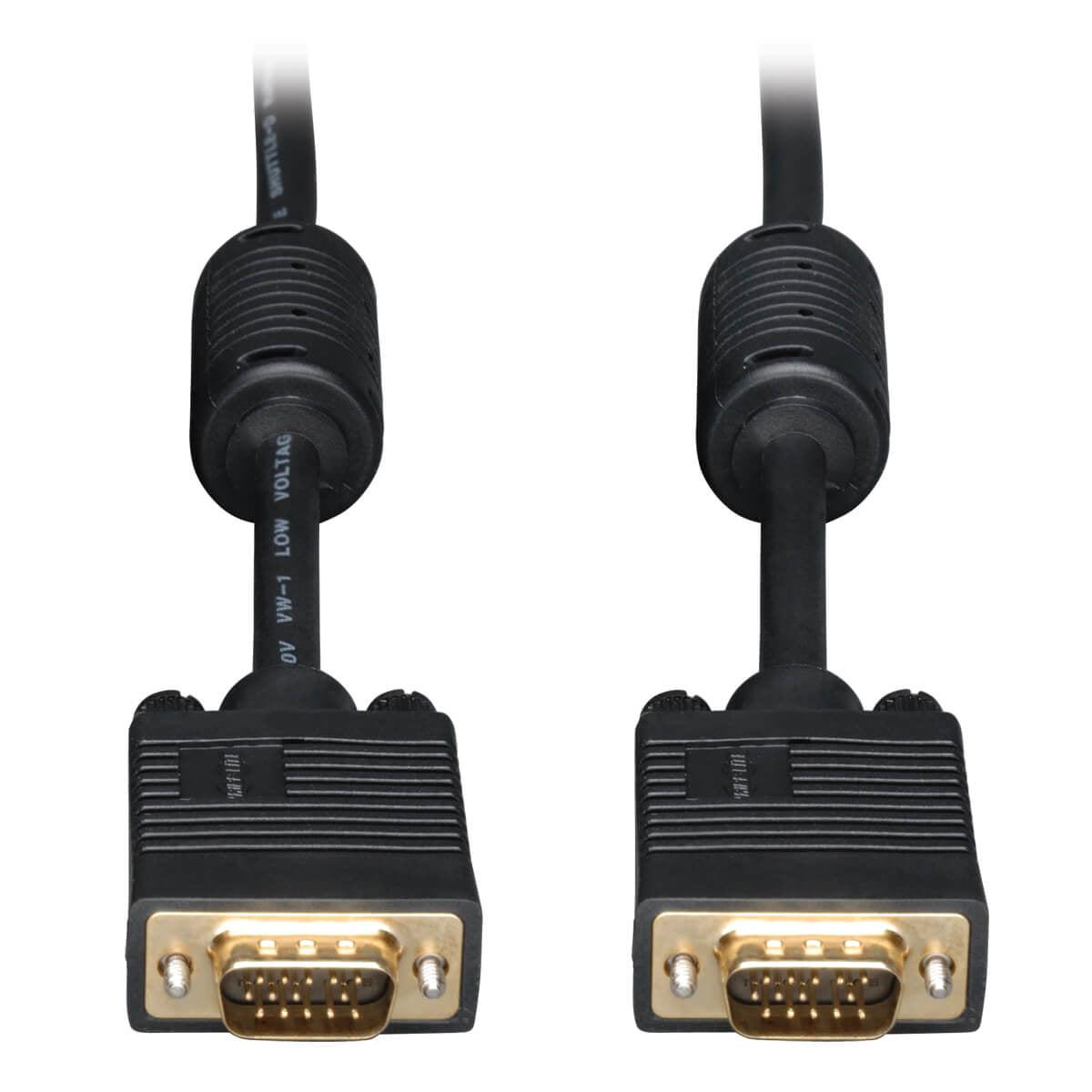 Tripp Lite P502-010 Vga High-Resolution Rgb Coaxial Cable (Hd15 M/M)), 10 Ft. (3.05 M)