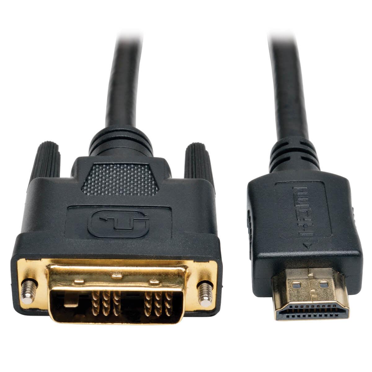 Tripp Lite P566-003 Hdmi To Dvi Cable, Digital Monitor Adapter And Video Converter (Hdmi To Dvi-D M/M), 3 Ft. (0.91 M)