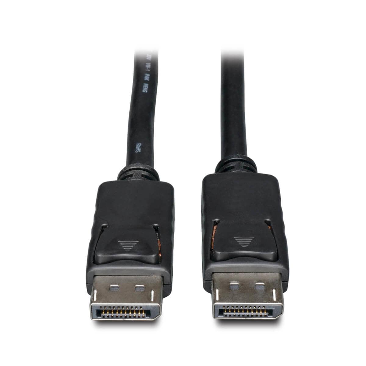 Tripp Lite P580-020 Displayport Cable With Latches, 4K @ 30 Hz, (M/M) 20 Ft. (6.09 M)