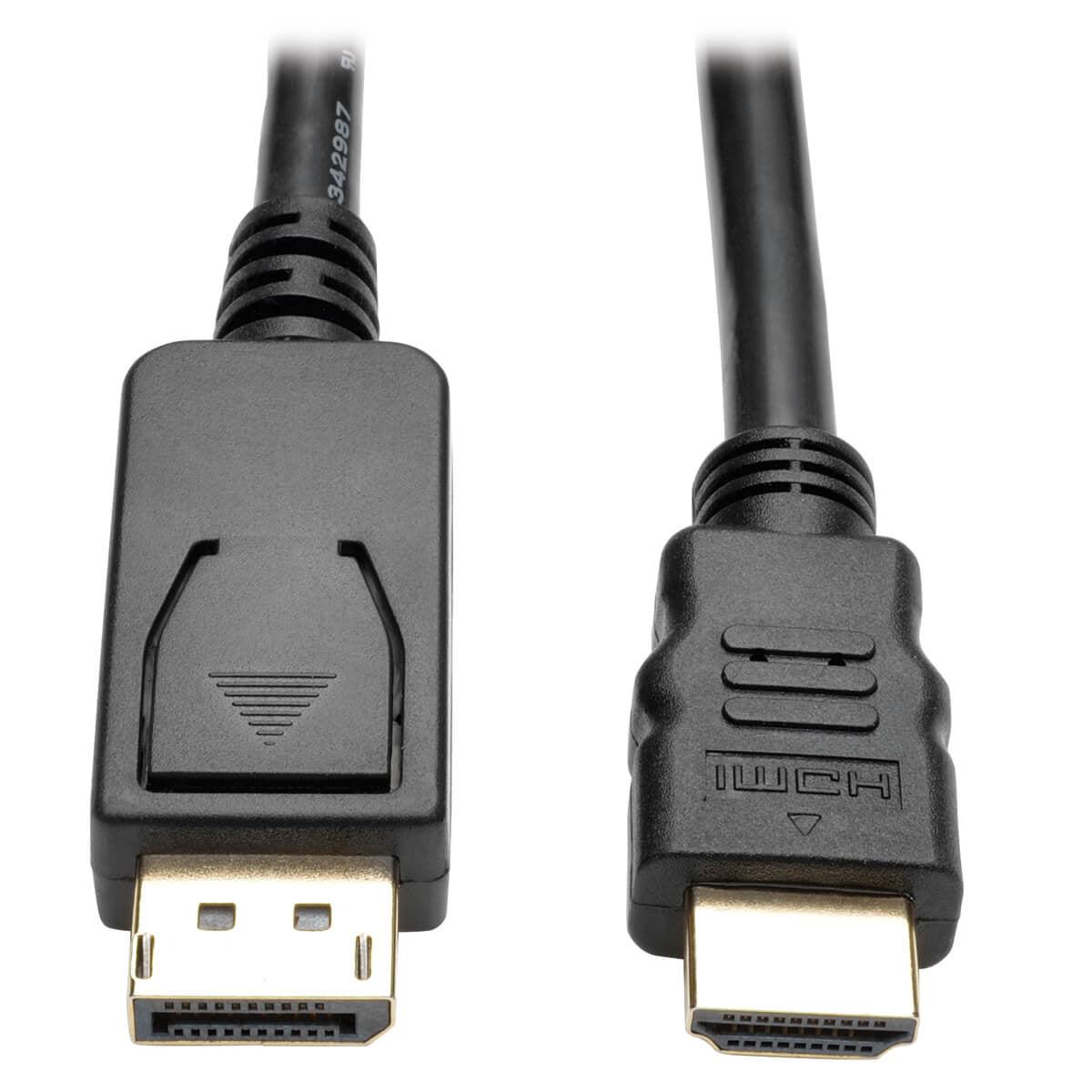 Tripp Lite P582-006-V2-Act Displayport 1.2 To Hdmi Active Adapter Cable (Dp With Latches To Hdmi M/M), 4K, 6 Ft. (1.8 M)
