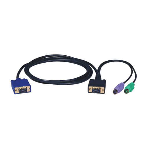 Tripp Lite P750-015 Ps/2 (3-In-1) Cable Kit For Kvm Switch B004-008, 15 Ft. (4.57 M)