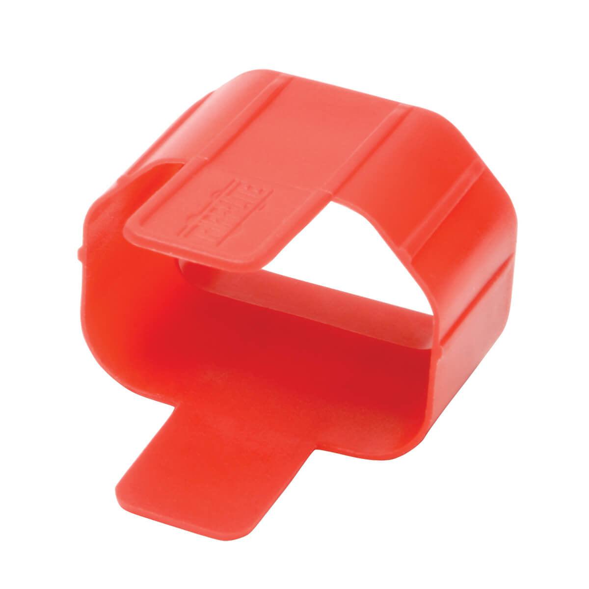 Tripp Lite Plc13Rd Plug-Lock Inserts (C14 Power Cord To C13 Outlet), Red, 100 Pack