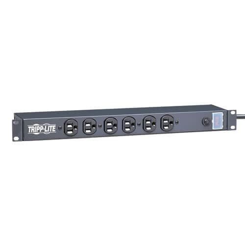 Tripp Lite Rs-0615-F Surge Protector Black 6 Ac Outlet(S) 120 V 4.57 M