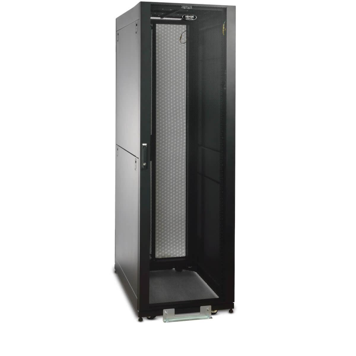 Tripp Lite Sr2400 42U Smartrack Value Series Standard-Depth Rack Enclosure Cabinet, 2400 Lbs (1088.6 Kgs) Capacity With Doors & Side Panels