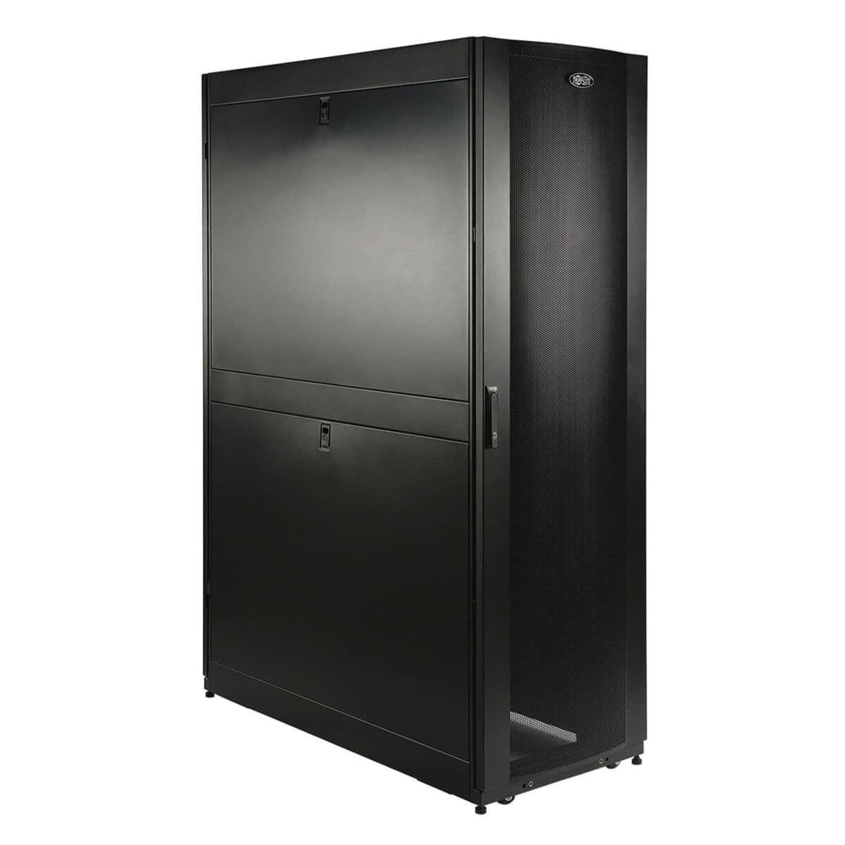 Tripp Lite Sr42Ubdp48 42U Smartrack Extra-Deep Server Rack - 48 In. (1219 Mm) Depth, Doors & Side Panels Included