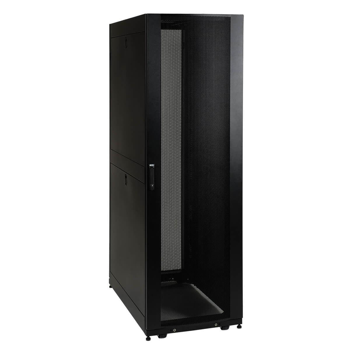 Tripp Lite Sr42Ubmd 42U Smartrack Mid-Depth Rack Enclosure Cabinet With Doors & Side Panels