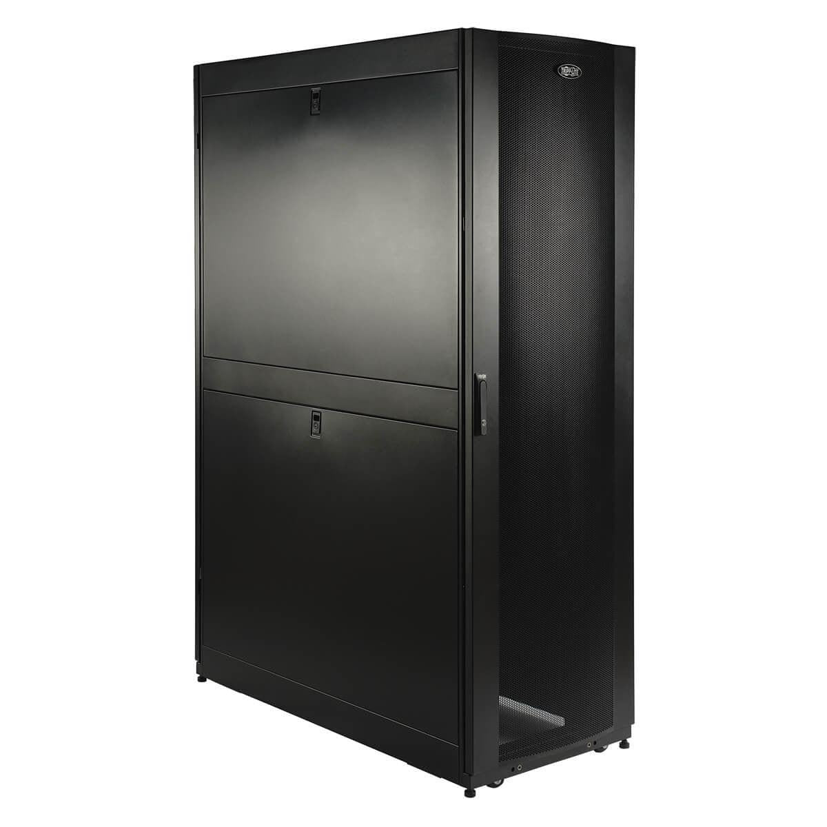 Tripp Lite Sr45Ubdp 45U Smartrack Deep Rack Enclosure Cabinet With Doors & Side Panels