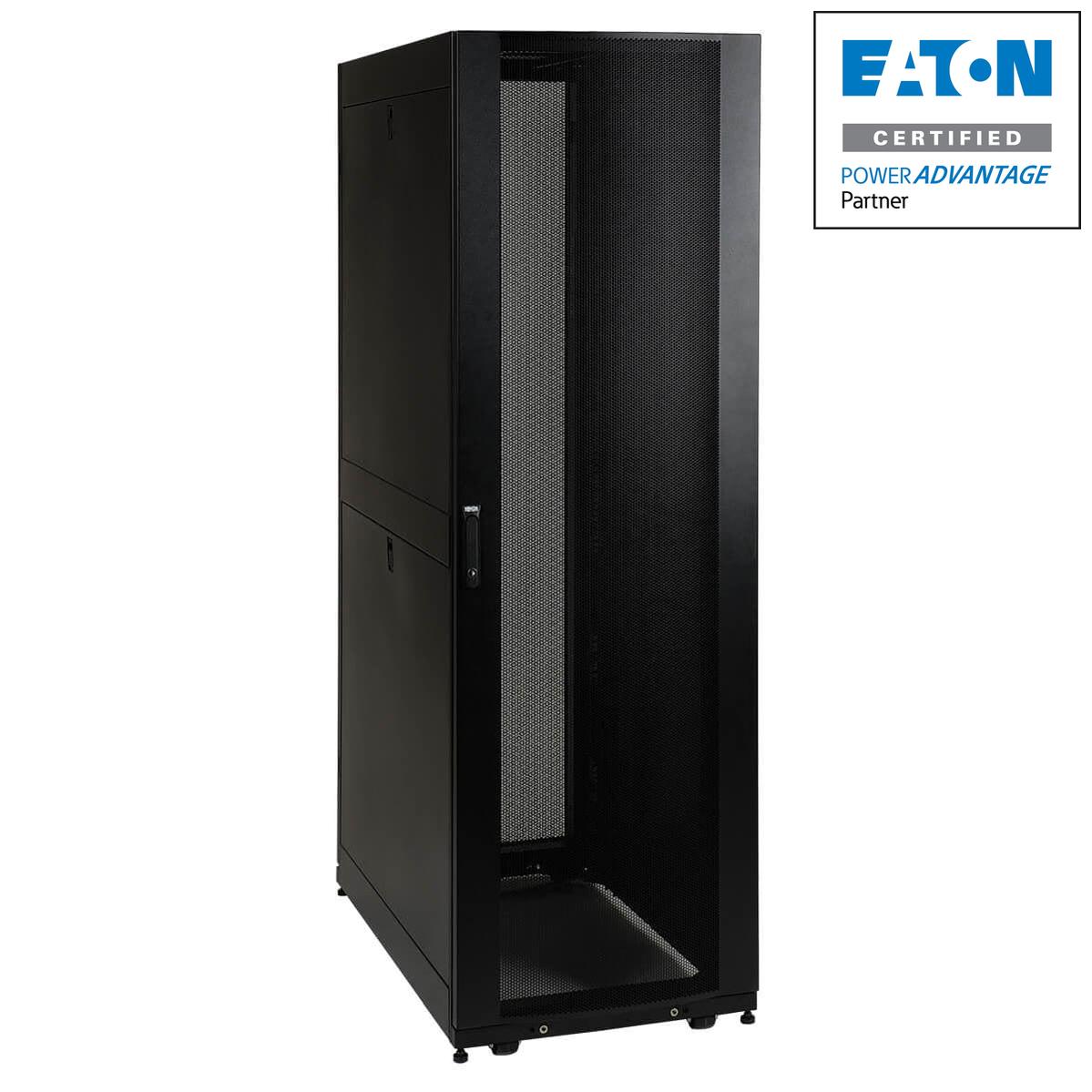 Tripp Lite Sr45Ubsp1 45U Smartrack Standard-Depth Rack Enclosure Cabinet With Doors, Side Panels & Shock Pallet Packaging