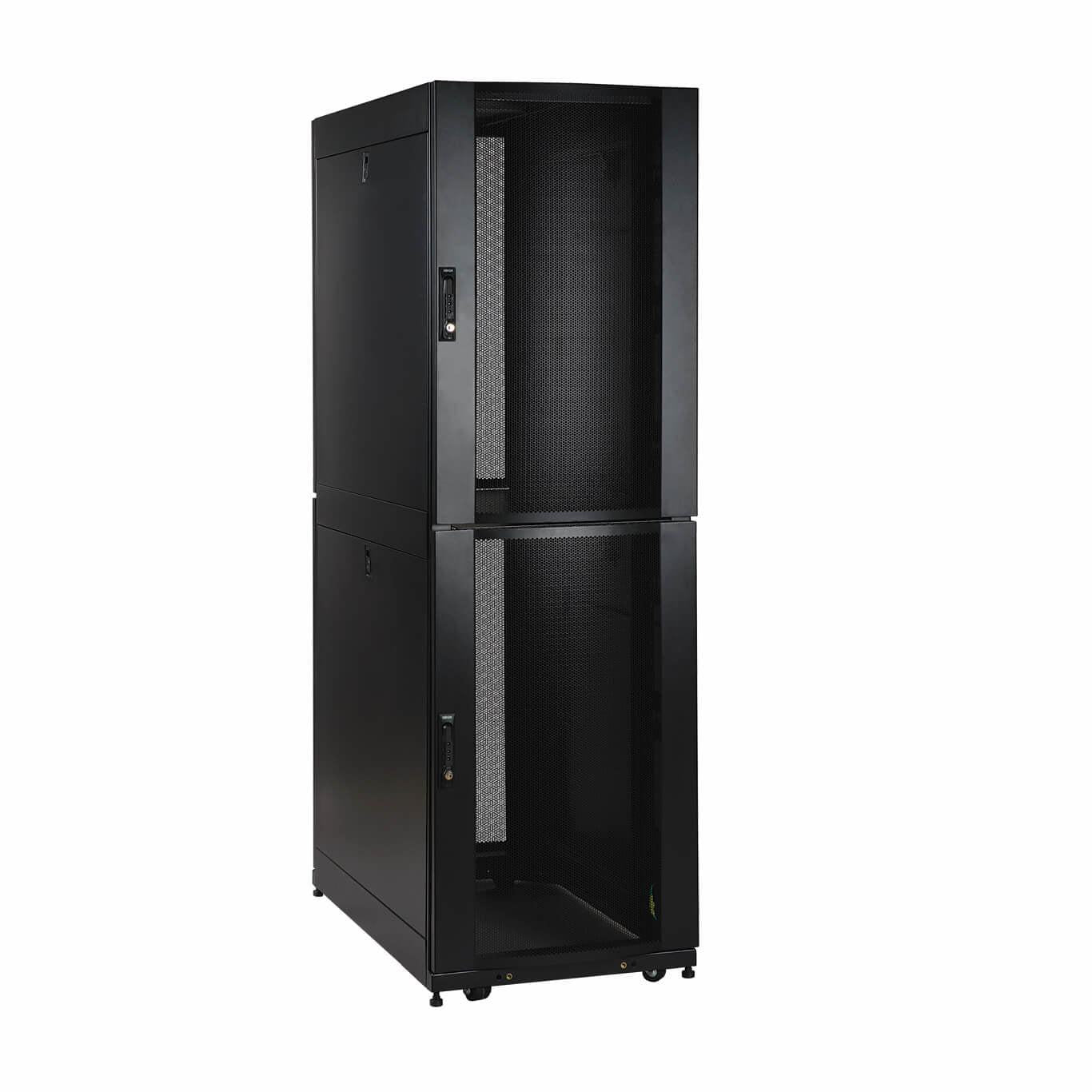 Tripp Lite Sr48Ubcl 48U Smartrack Co-Location Standard-Depth Rack Enclosure Cabinet - 2 Separate Compartments