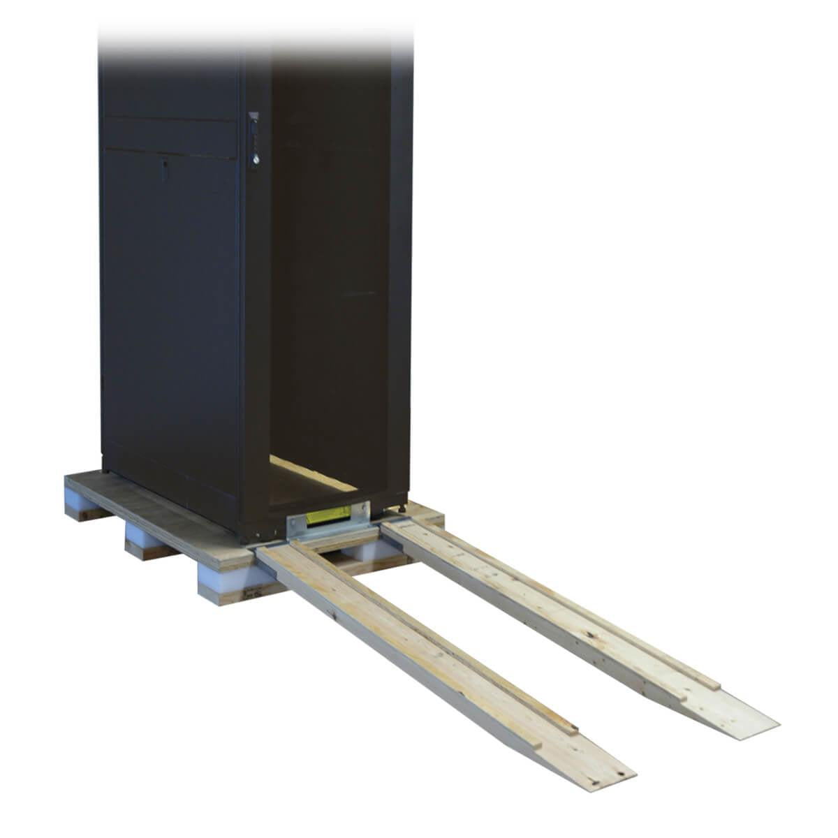 Tripp Lite Sr48Ubsp1 48U Smartrack Standard-Depth Rack Enclosure Cabinet With Doors, Side Panels & Shock Pallet Packaging