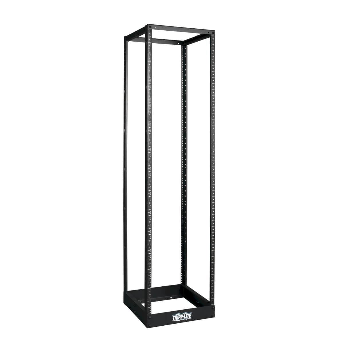 Tripp Lite Sr4Post 45U Smartrack 4-Post Open Frame Rack, 1000 Lbs (453.6 Kgs) Capacity - Organize And Secure Network Rack Equipment