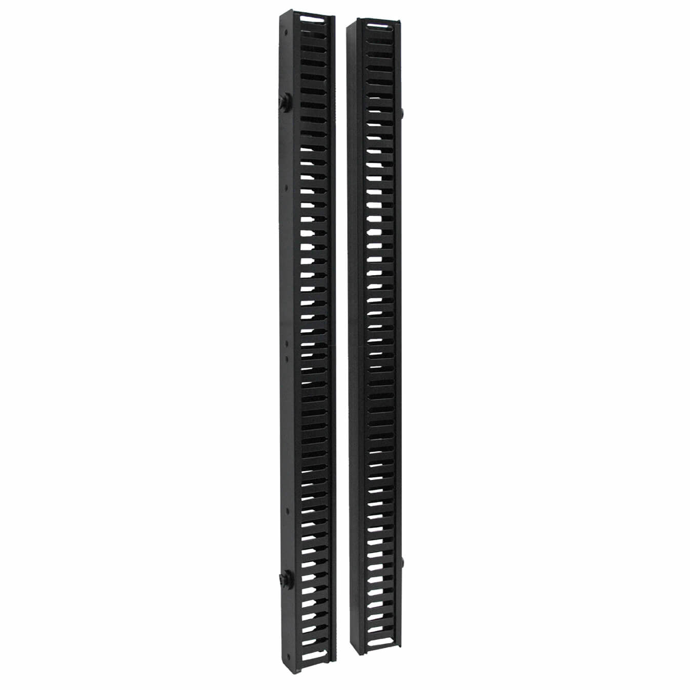 Tripp Lite Srcableductvrt Smartrack 6 Ft. (1.83 M) Vertical Cable Manager - Double Finger Duct With Cover & Toolless Mounting