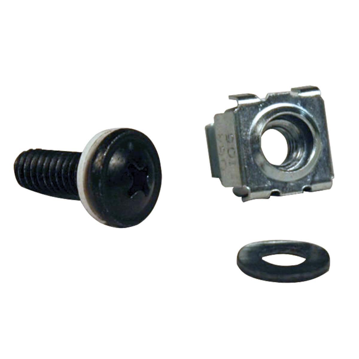 Tripp Lite Srcagenut5Mm Smartrack Square Hole Hardware Kit With 50 M5 Screws And Washers