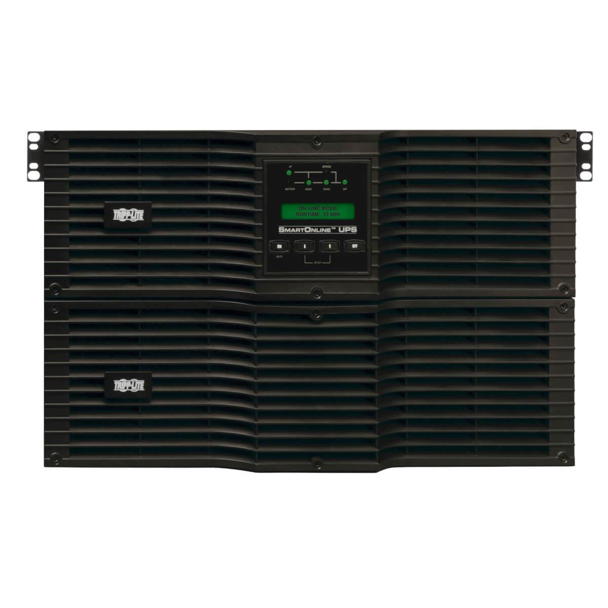 Tripp Lite Su10000Rt3Ug Smartonline 200-240V 10Kva 9Kw Double-Conversion Ups, 6U, Extended Run, Network Card Slot, Usb, Db9, Bypass Switch,C19