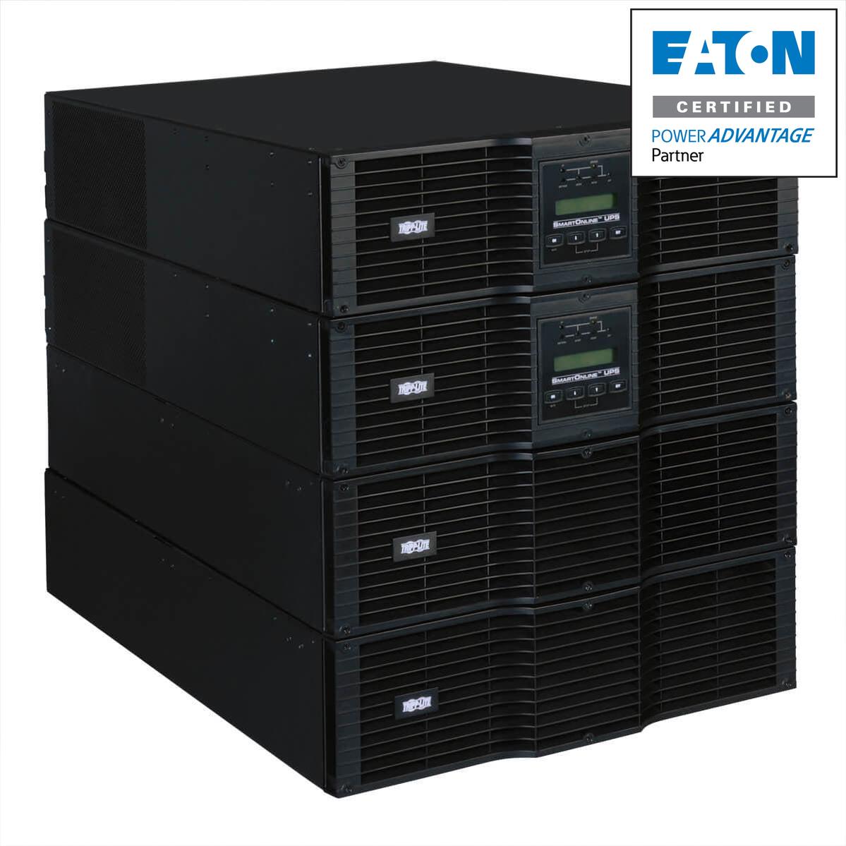 Tripp Lite Su16Krthw Smartonline 200-240V 16Kva 14.4Kw Double-Conversion Ups, N+1, 12U, Network Card Slot, Usb, Db9, Bypass Switch, Hardwire