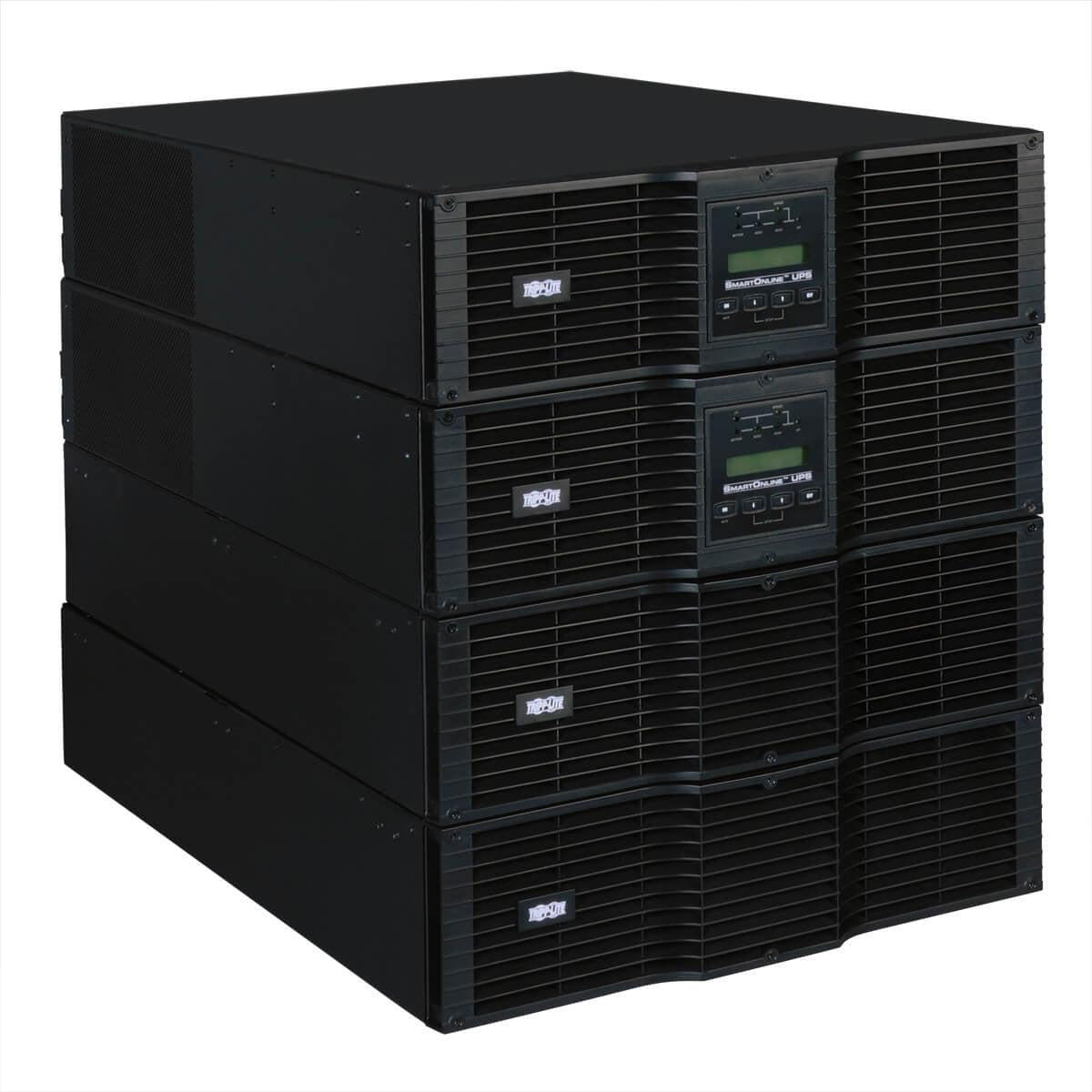 Tripp Lite Su20Krtg Smartonline 200-240V 20Kva 18Kw Double-Conversion Ups, N+1, 12U, Network Card Slot, Usb, Db9, Bypass Switch, C19