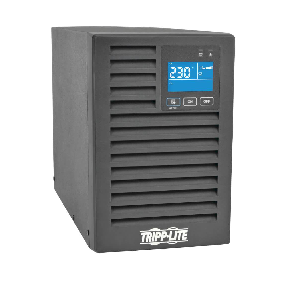 Tripp Lite Suint1000Xlcd Smartonline 230V 1Kva 900W On-Line Double-Conversion Ups, Tower, Extended Run, Network Card Options, Lcd, Usb, Db9