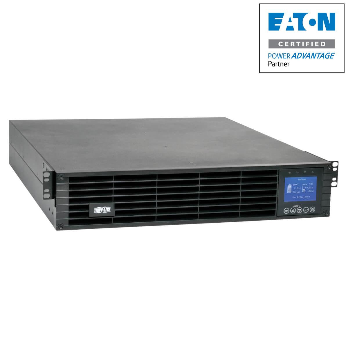 Tripp Lite Suint2200Lcd2U 208/230V 2200Va 1.98Kw Double-Conversion Ups - 9 Outlets, Extended Run, Card Slot, Lcd, Usb, Db9, 2U