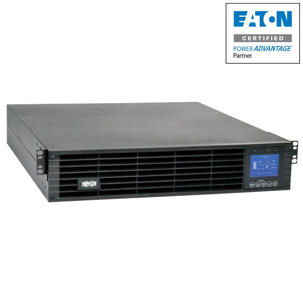 Tripp Lite Suint3000Lcd2Un 208/230V 3000Va 2700W Double-Conversion Ups - 10 Outlets, Extended Run, Webcardlx, Lcd, Usb, Db9, 2U