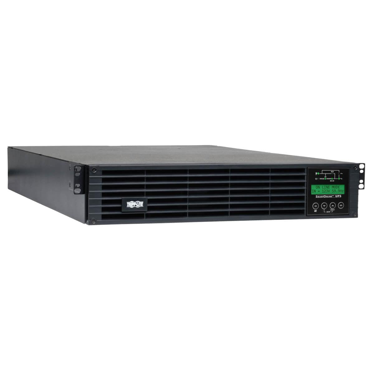 Tripp Lite Smartonline 100-127V 3Kva 2.7Kw On-Line Double-Conversion Ups, Extended Run, Snmp, Webcard, 2U Rack, Lcd Display, Usb, Db9 Serial