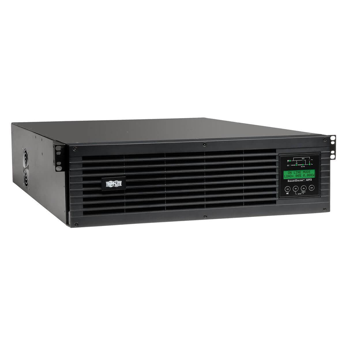 Tripp Lite Smartonline 120V 3Kva 2.7Kw Double-Conversion Ups, 3U Rack/Tower, Extended Run, Webcardlx Network Interface, Lcd, Usb, Db9