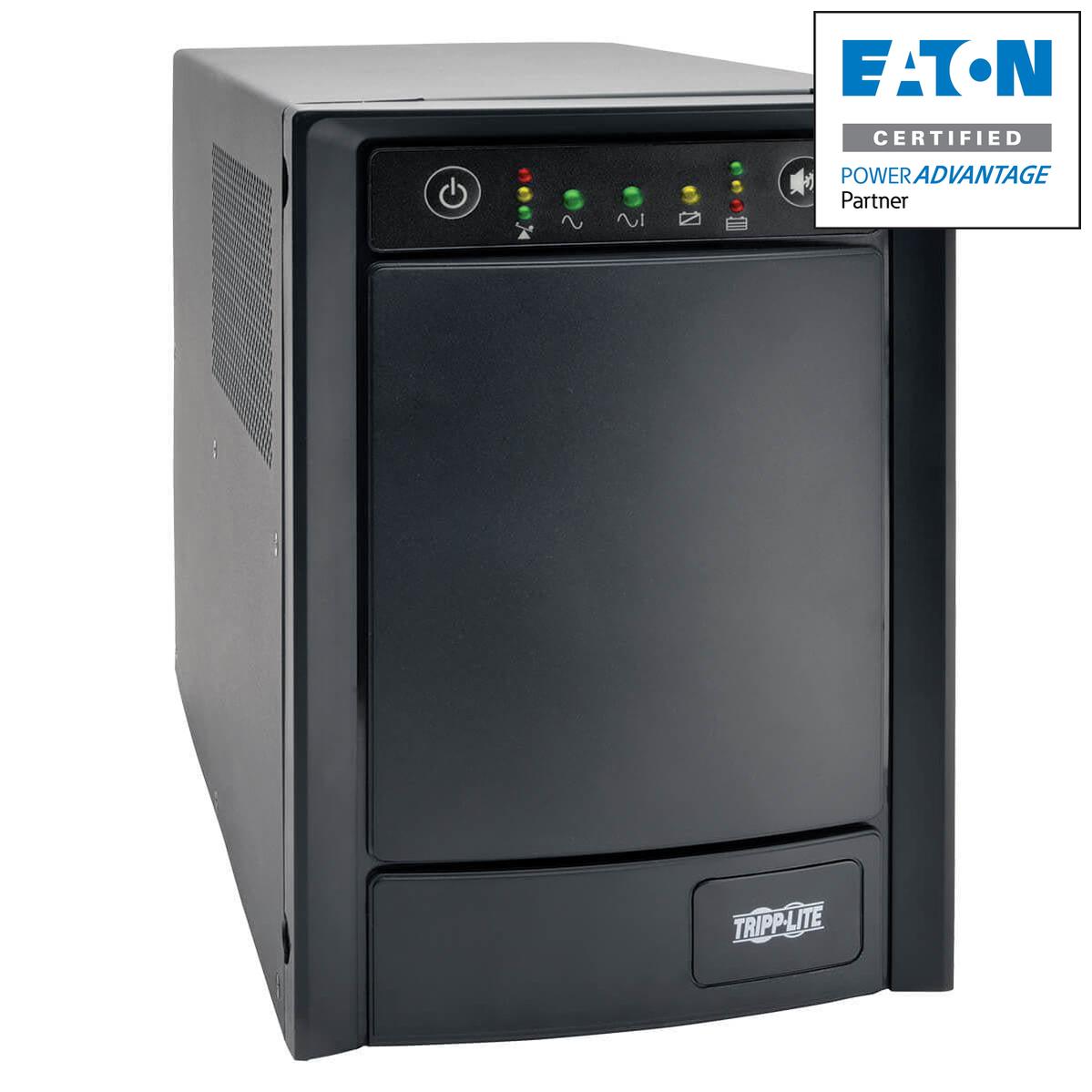 Tripp Lite Smartpro 120V 1Kva 650W Line-Interactive Sine Wave Ups, Tower, Usb, Db9, 8 Outlets