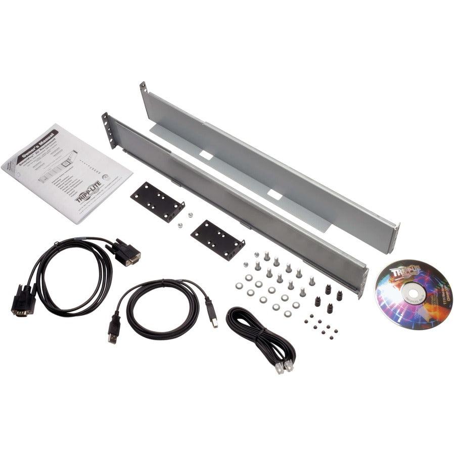 Tripp Lite Smartonline 100-127V 3Kva 2.7Kw On-Line Double-Conversion Ups, Extended Run, Snmp, Webcard, 2U Rack, Lcd Display, Usb, Db9 Serial