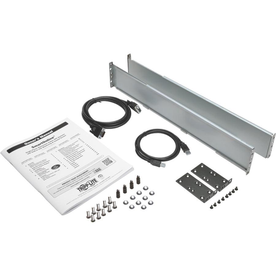 Tripp Lite Suint3000Lcd2U 208/230V 3000Va 2.7Kw Double-Conversion Ups - 10 Outlets, Extended Run, Card Slot, Lcd, Usb, Db9, 2U