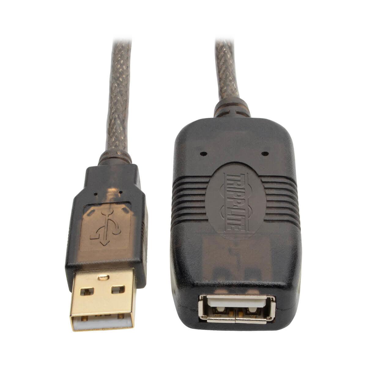 Tripp Lite U026-025 Usb 2.0 Active Extension Cable (Usb-A M/F), 25 Ft. (7.62 M)