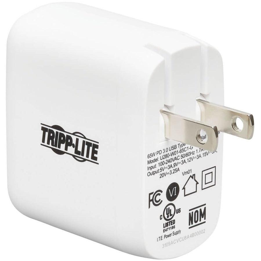Tripp Lite U280-W01-65C1-G Mobile Device Charger White Indoor