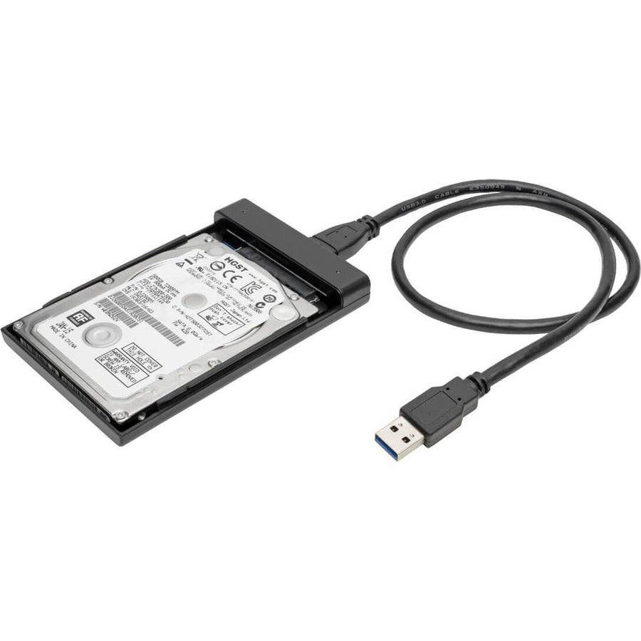 Tripp Lite U357-025-Uasp Usb 3.0 Superspeed External 2.5 In. Sata Hard Drive Enclosure With Built-In Cable And Uasp Support